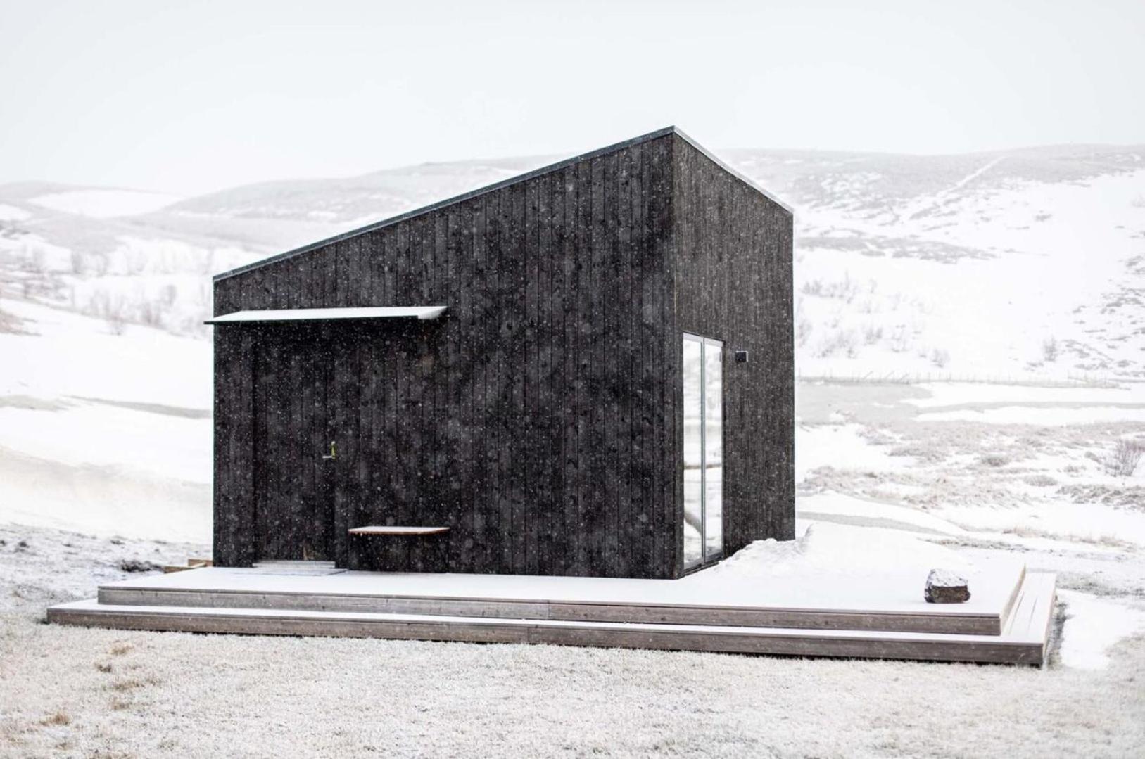 Aska, Modern Cabin Myvatn Exterior foto